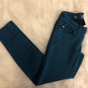 Turquoise Celebrity Pink skinny jeans